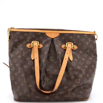 Walmart Pre-Owned Palermo Handbag Monogram Canvas GM By Rebag offer