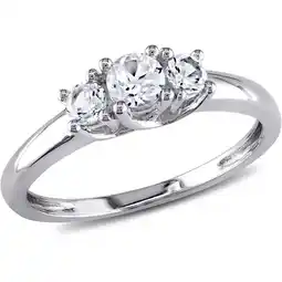 Walmart Everly Women's Sapphire Engagement Ring offer