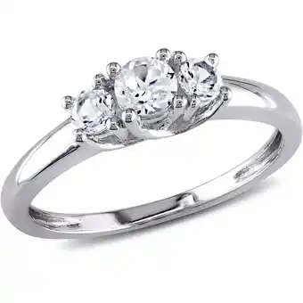 Walmart Everly Women's Sapphire Engagement Ring offer