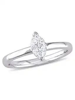 Walmart Everly Women's Diamond 14K White Gold Engagement Ring offer
