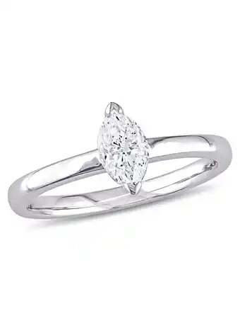 Walmart Everly Women's Diamond 14K White Gold Engagement Ring offer