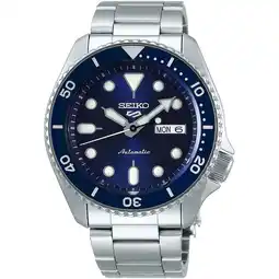 Walmart Seiko SRPD51K1 Men's 5 Sports Blue Dial Silver SS Bracelet Watch offer