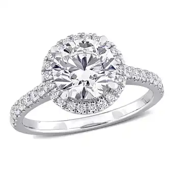 Walmart Created Forever Women's 2 3/8 CT Lab Created Diamond 14K White Gold Engagement Ring (G-H, VS1-VS2) offer