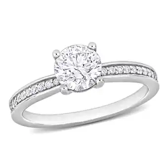 Walmart Everly Women's Diamond 14K White Gold Engagement Ring offer