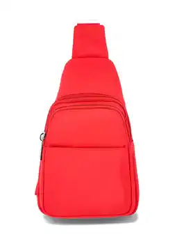 Walmart Women's Patriotic Sling Bag, Red Engine offer