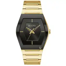 Walmart Bulova Women's Gemini Black Dial Watch - 97A164 offer
