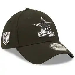 Walmart Men's New Era Black Dallas Cowboys BLK 2022 Sideline 39THIRTY Flex Hat offer