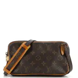 Walmart Pre-Owned Pochette Marly Bandouliere Bag Monogram Canvas By Rebag offer
