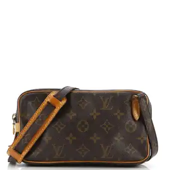Walmart Pre-Owned Pochette Marly Bandouliere Bag Monogram Canvas By Rebag offer