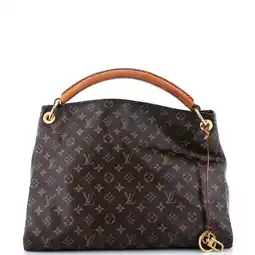 Walmart Pre-Owned Artsy Handbag Monogram Canvas MM By Rebag offer