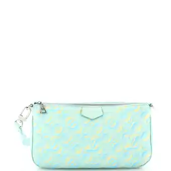 Walmart Pre-Owned Multi Pochette Accessoires Stardust Monogram Empreinte Leather by Rebag offer