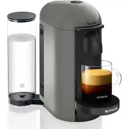Walmart Nespresso VertuoPlus Coffee and Espresso Maker by Breville, Gray offer