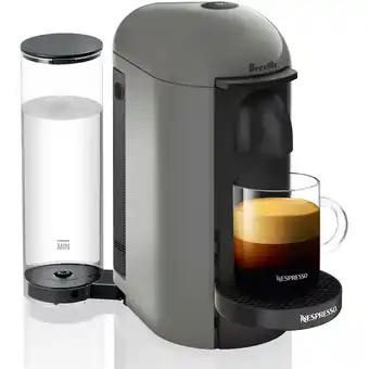Walmart Nespresso VertuoPlus Coffee and Espresso Maker by Breville, Gray offer