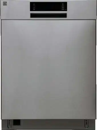 Walmart Kenmore 24” Built-In-Dishwasher w/ 3rd Rack & Turbo Dry-SS Pocket handle offer