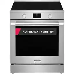 Walmart Frigidaire Professional 30 Induction Range with Air Fry, Stainless Steel offer