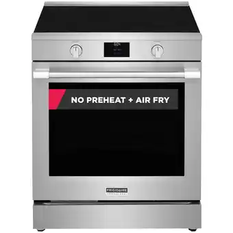 Walmart Frigidaire Professional 30 Induction Range with Air Fry, Stainless Steel offer