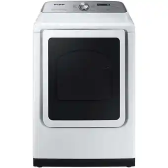 Walmart Samsung DVG52A5500W 7.4 CF SMART GAS DRYER W STEAM SANITIZE+ offer