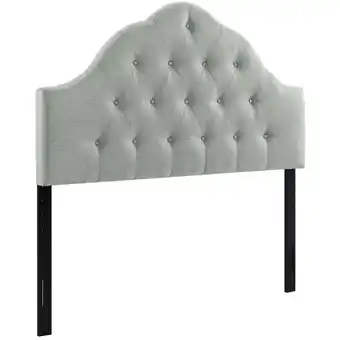 Walmart Sovereign Queen Fabric Headboard MOD-5162-GRY offer