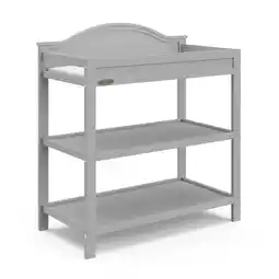 Walmart Graco Story Infant Wood Changing Table, Pebble Gray offer