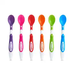 Walmart Munchkin Soft Tip Infant Spoons, Multi-Color, Unisex, 6 Pack offer