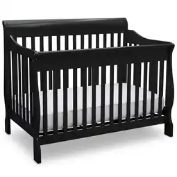 Walmart Delta Children Canton 4-in-1 Convertible Crib, Black offer