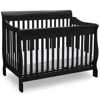 Walmart Delta Children Canton 4-in-1 Convertible Crib, Black offer