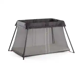 Walmart BabyBjorn Travel Crib Light Black and Fitted Sheet Bundle Pack offer