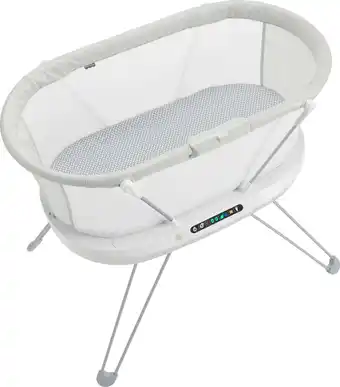 Walmart Fisher-Price Luminate Bassinet Infant Bedside Crib with Sound Detection Plus Lights and Music offer