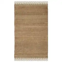 Walmart SAFAVIEH Natural Fiber Clara Braided Jute Area Rug, Natural, 2' x 3' offer