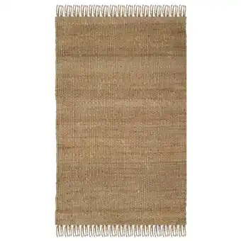 Walmart SAFAVIEH Natural Fiber Clara Braided Jute Area Rug, Natural, 2' x 3' offer