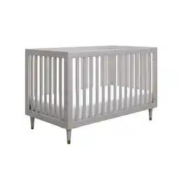 Walmart Little Seeds Rowan Valley Flint 3 in 1 Crib, Gray with Metal Legs offer