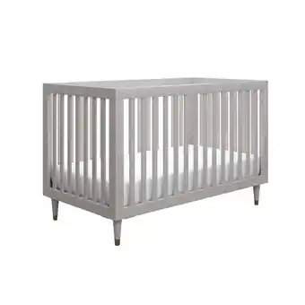 Walmart Little Seeds Rowan Valley Flint 3 in 1 Crib, Gray with Metal Legs offer