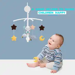 Walmart Up to 40% off Gifts Oefntac Baby Toy 0-12 Months Crib Mobile Music Bed Rattle offer