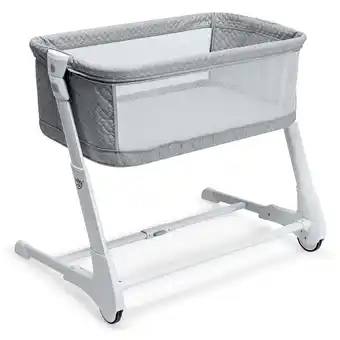 Walmart Costway Baby Side Bedside Sleeper Washable Mattress Height Adjustable Grey offer