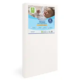 Walmart Graco Premium Foam Crib and Toddler Mattress, GREENGUARD Gold Certified offer
