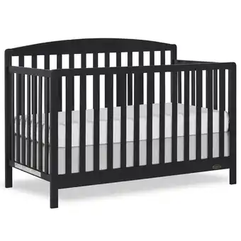 Walmart Dream On Me Odelle 5 in 1 Convertible Crib, Matt Black offer