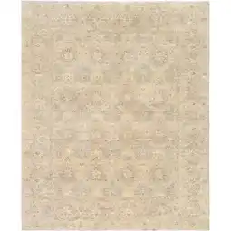 Walmart Pasargad Home Denver Hand-Knotted Ivory Lamb's Wool Area Rug- 8 ft. 2 in. X 9 ft.10 in offer