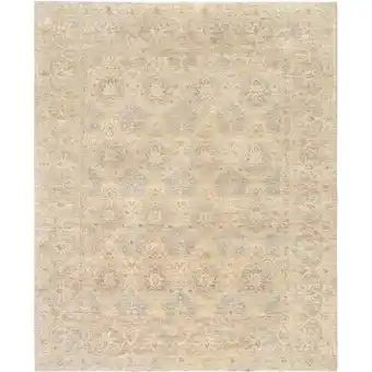 Walmart Pasargad Home Denver Hand-Knotted Ivory Lamb's Wool Area Rug- 8 ft. 2 in. X 9 ft.10 in offer