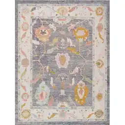 Walmart Pasargad Home Oushak Collection Hand-Knotted Wool Area Rug-10' 0 X 13' 2 offer