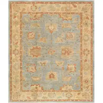 Walmart Pasargad Home Oushak Collection Hand-Knotted Lamb's Wool Area Rug-12' 2 X 14' 4 offer