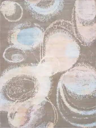 Walmart Pasargad Home Modern 9' x 12' Hand-Knotted Silk and Wool Ivory/Grey Rug - All Ages, Indoors offer