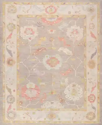 Walmart Pasargad Home Oushak Collection Hand-Knotted Wool Area Rug-11'10 X 14' 4 offer