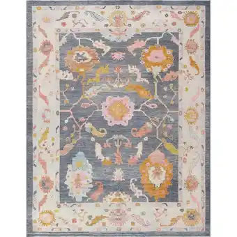 Walmart Pasargad Home Oushak Collection Hand-Knotted Wool Area Rug-11' 9 X 15' 0 offer