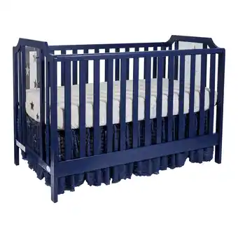 Walmart Bedroom Furniture Celeste 3-in-1 Convertible Island Crib Navy Blue,Cribs offer