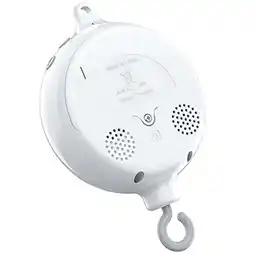 Walmart Crib Mobile Motor Baby Music Box Spinner with 3 Modes Volume offer