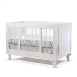 Walmart Uptown Acrylic Crib, White offer