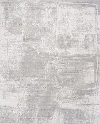 Walmart Pasargad Home Amari Collection Hand-Loomed Bsilk & Wool Ivory Area Rug- 8' 1 X 10' 1 offer