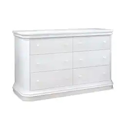 Walmart Sorelle Primo Double Dresser in White offer