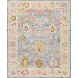 Walmart Pasargad Home Oushak Collection Hand-Knotted Wool Area Rug-11' 7 X 14' 2 offer