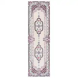 Walmart SAFAVIEH Bellagio Chandler Floral Wool Runner Rug, Ivory, 2'3 x 8' offer